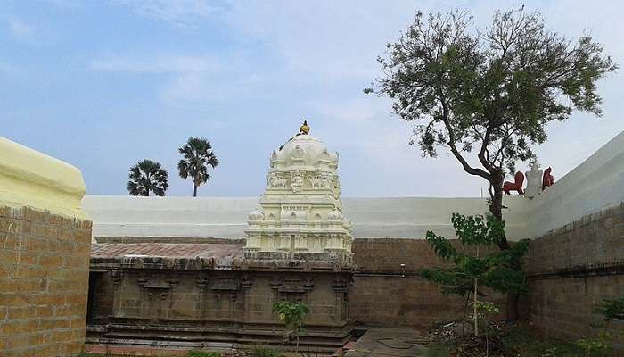 The View of the Krishnapuram Venkatachalapathy Temple from back side