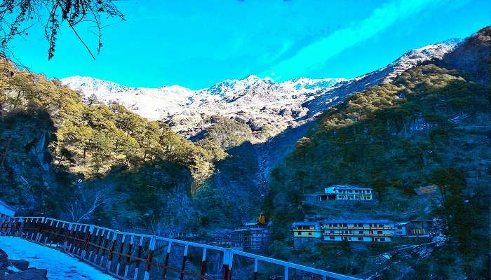 The Snow Covered Path to Yamunotri
