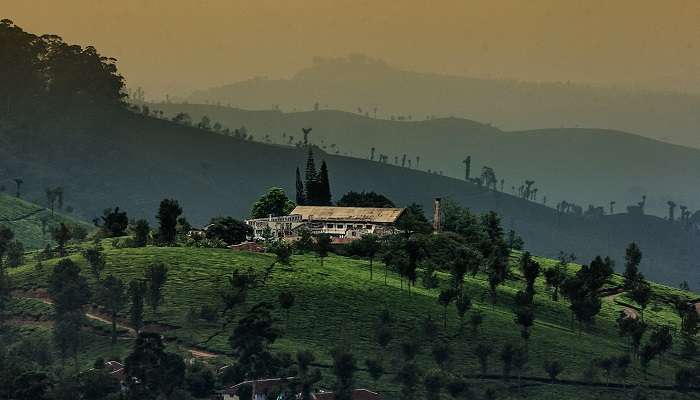 Enjoy the view of Coimbatore mountain valley during Valparai trekking.