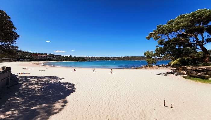 Sandy Balmoral Beach near Port Jackson Bay Australia