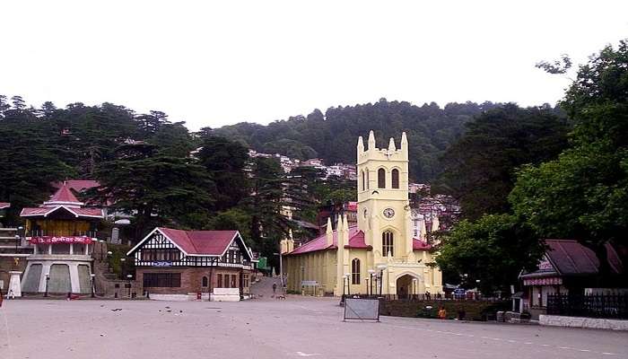 British influenced architecture in Shimla