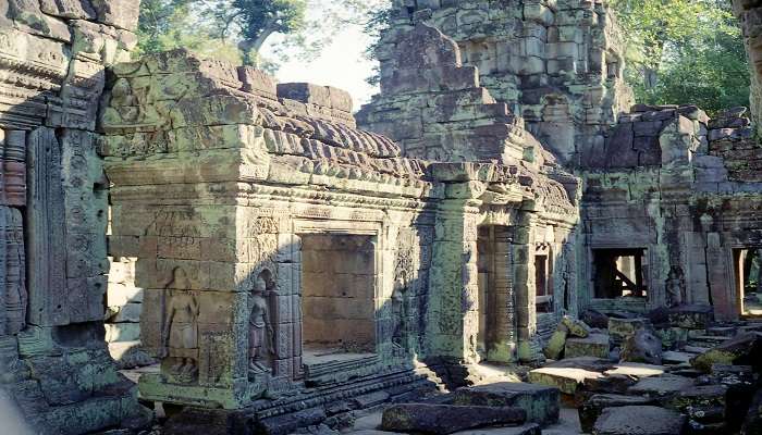 Exploring the Preah Khan Temple Cambodia