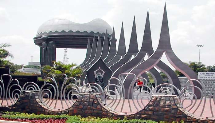 NTR Memorial at the NTR Gardens Hyderabad