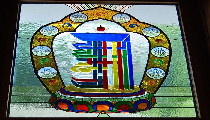 The cultural symbol of Kalachakra Samye ling
