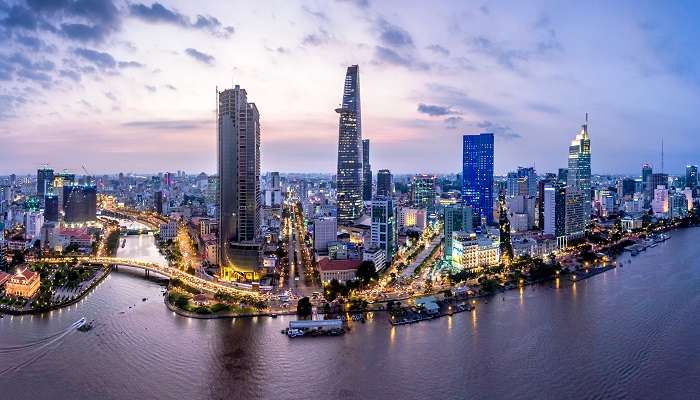 Vietnam Travel Guide - Aerial view of Ho Chi Minh city