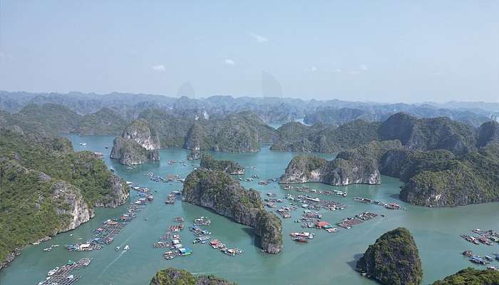 You can also experience the nearby Halong Bay during your trip to Lan Ha Bay.