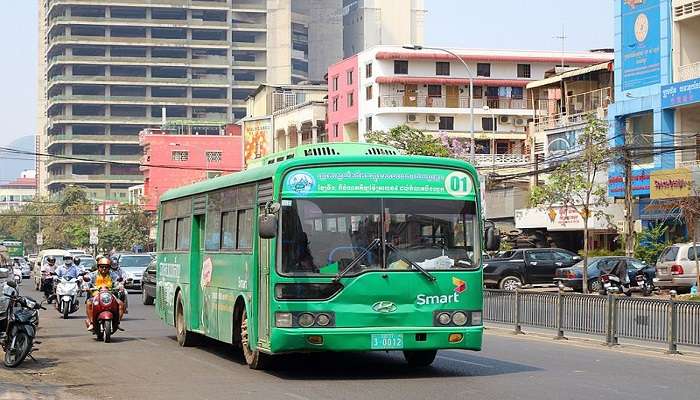 You can take a bus or a minivan from Phnom Penh to reach Sihanoukville
