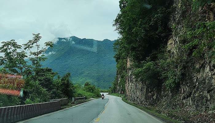 A road in Vietnam