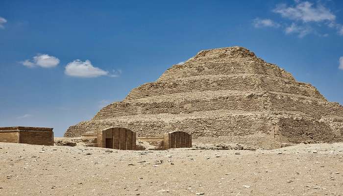Front way of the Pyramid of Djoser
