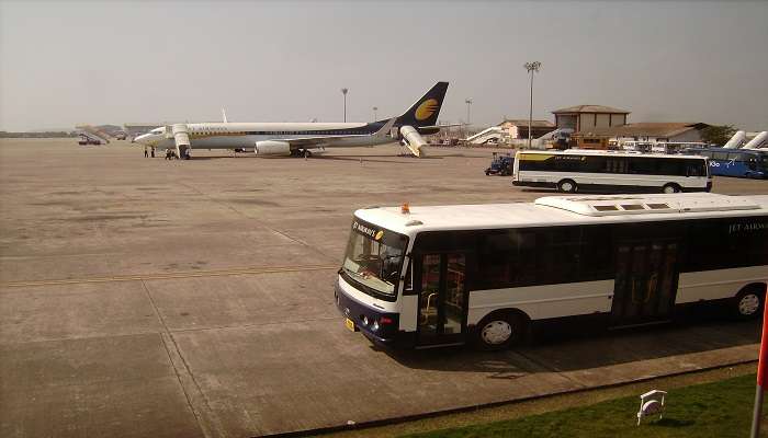  If you are planning to travel by air then Dabolim International Airport is the nearest airport.