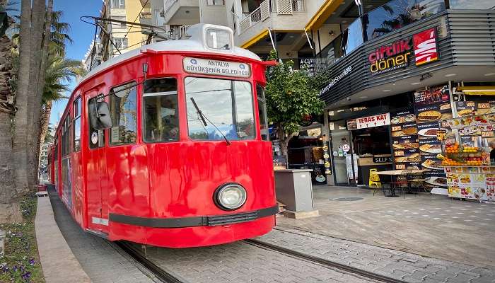  You can take the tram to Antalya Aquarium 