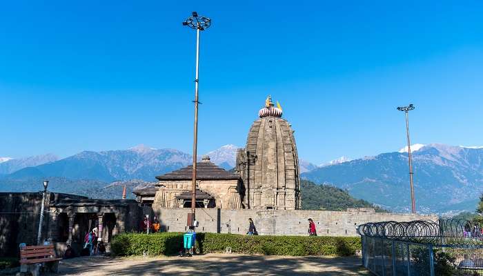 The Baijnath Temple Amidst the Mountains