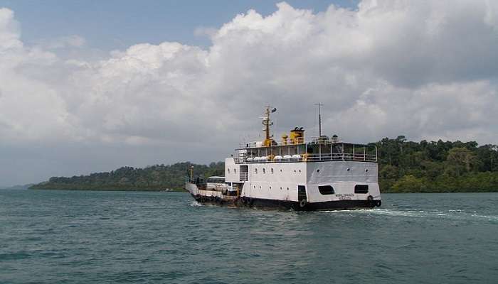 Ferries can take you to Diglipur Island