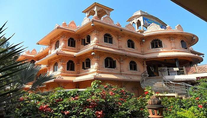 ISKCON Temple is a serene attraction near Kondapalli Fort