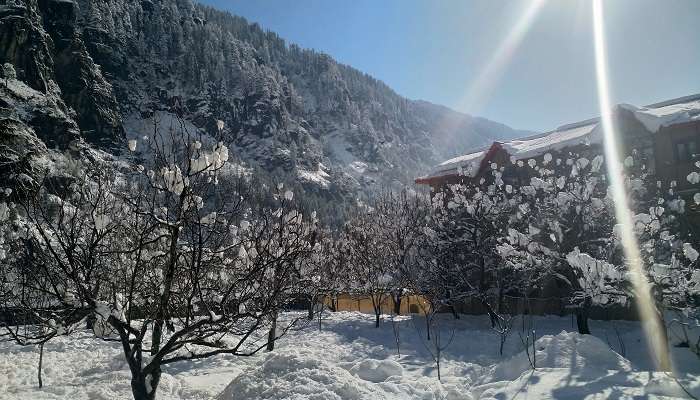 Witness snowfall in Manali especially during October Month of the year.