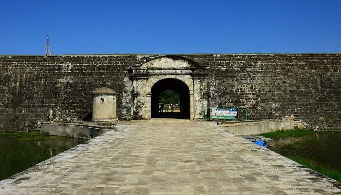 Jaffna Fort near Maviddapuram Kandaswamy Temple