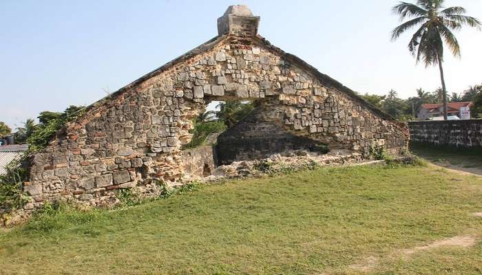  walls made of stone of the stunning architecture.