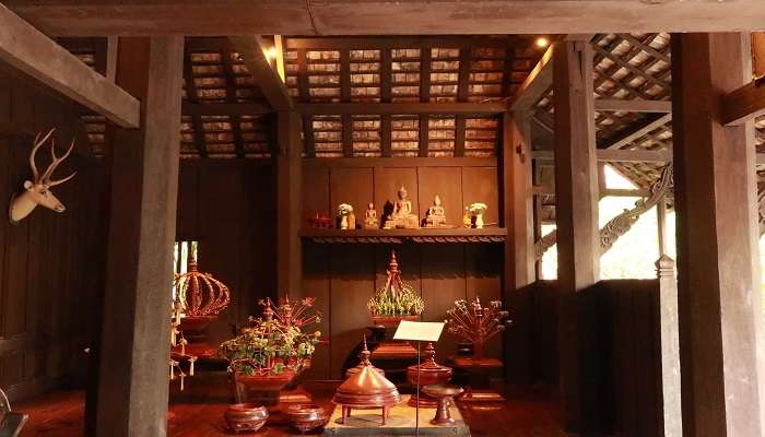 Kamthieng House Museum is a 174-year-old traditional teakwood house.