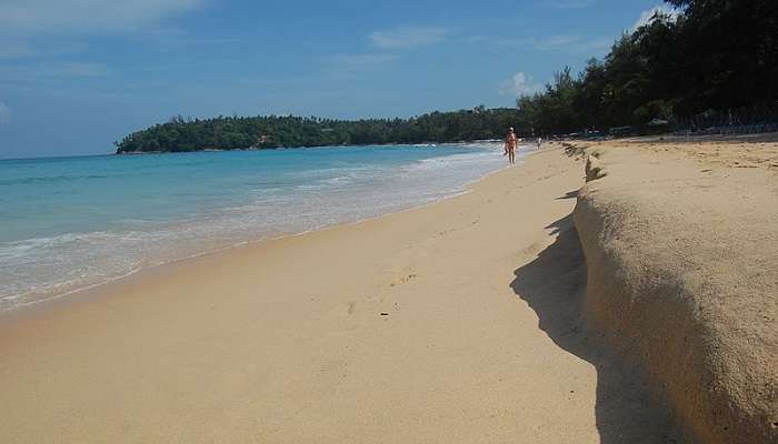A sandy kata beach to visit for an excellent vacation.