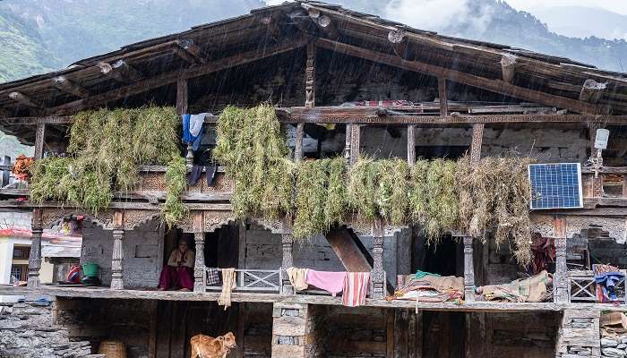 Kharsali, among the places to visit in Yamunotri.