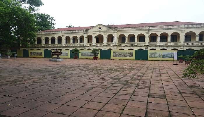 Dragon courtyard (aka Long Tri) at the Imperial Citadel of Thang Long