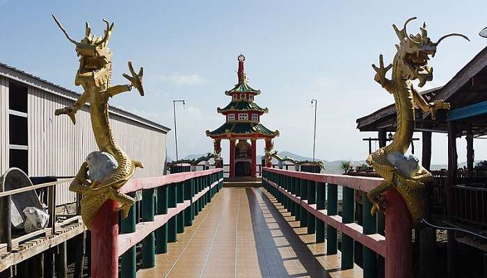 Chinese temple at Koh Lanta Old Town.