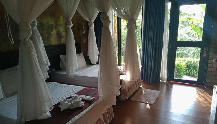 a lavish room near the beach side for the perfect accommodation.