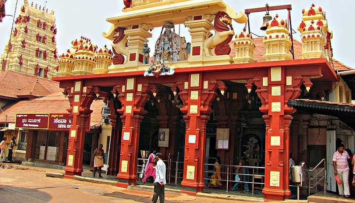 Visit the Krishna Temple a famous tourist attractions