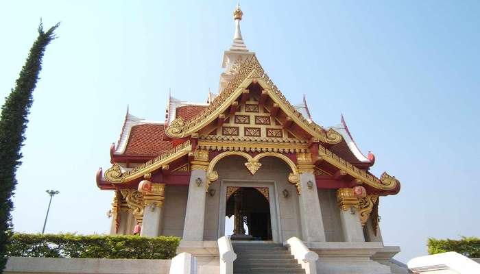 visit the lak muang in the wat chedi luang for a memorable experience. 