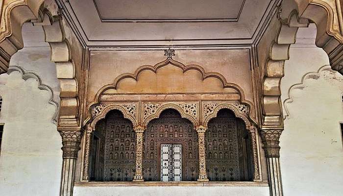 Agra Fort’s Diwan-I-Am or Hall of Public Audience
