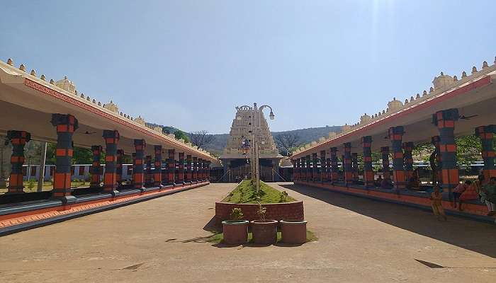 Mahanandi Temple view to visit at the hotels near Ahobilam.