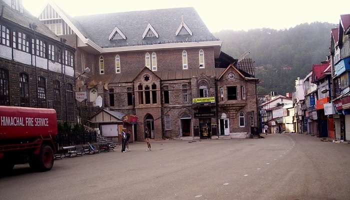 Famous road in Shimla