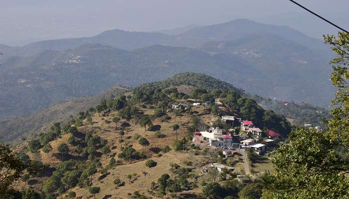 Landscape View of Kasauli, Himachal Pradesh