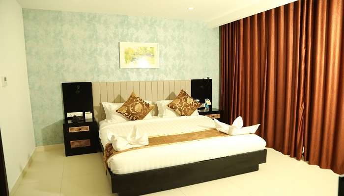 Beautiful room of Mariyalayam Munroe Island Residency 