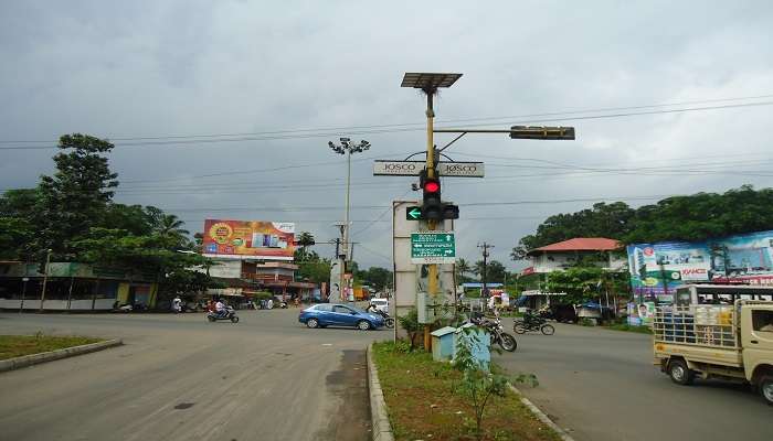 The junction in Kerala.