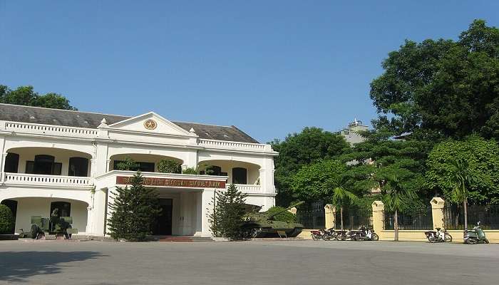 A view of Vietnamese Military History Museum