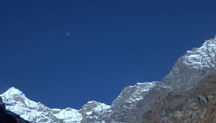 Neelkanth Peak serves as a famous trekking spot for adventurers.