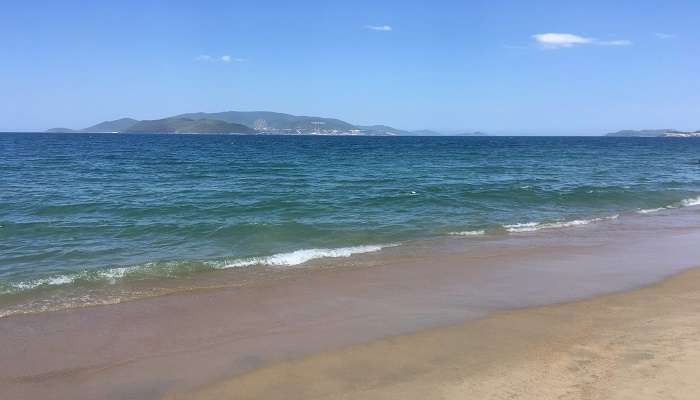 Crystal clear waters of Nha Trang Beach