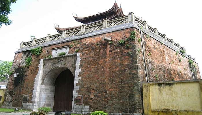 Chinh Bac Mon, the main northern gate at the Imperial Citadel of Thang Long
