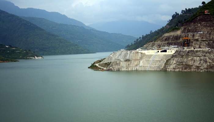 Pandoh Dam, Himachal Pradesh.