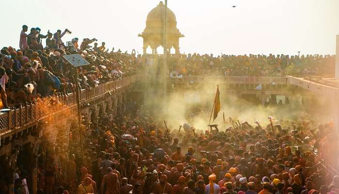 Holi Celebration at the Baba Jai Guru Dev Temple