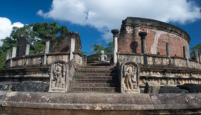 A stunning view of Polonnaruwa