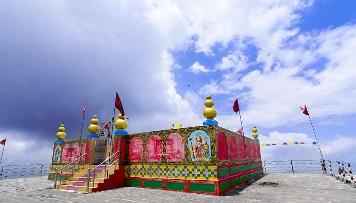 Shikari Devi Temple is a must-visit tourist spot in Janjheli.