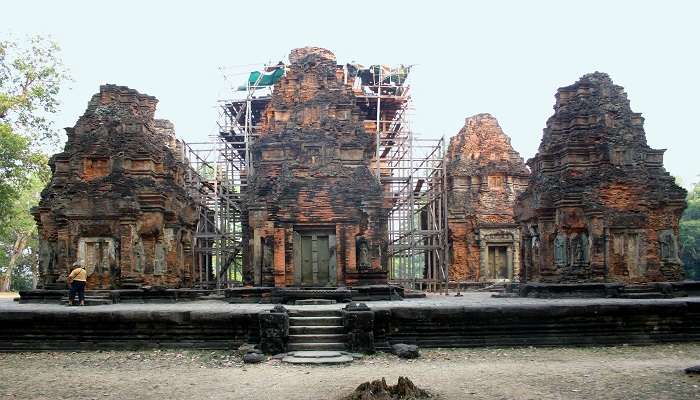 Preah Ko temple, near Cambodia. 