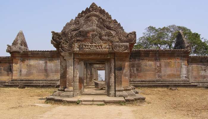 Entrance of Preah Vihear Temple