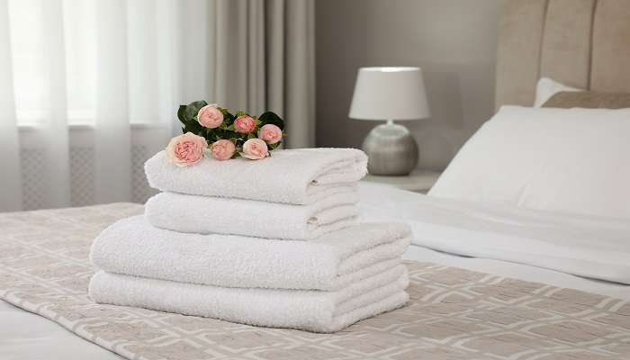 Laundry services offered in a hotel