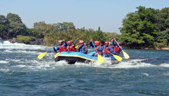 White water rafting in River Kali near Moulangi Eco Park, from Ganeshgudi to Maulangi