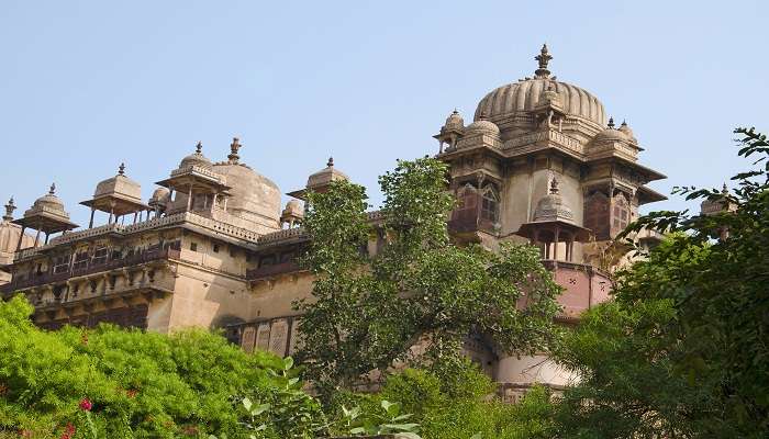 Raj Mahal situated near Laxmi Temple Orchha