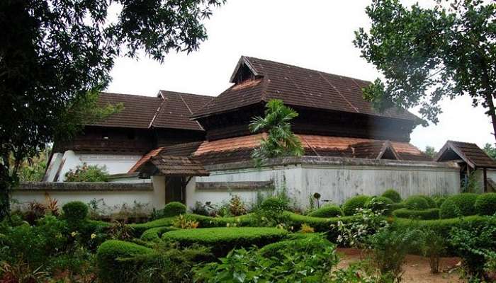A beautiful palace in Kerala.