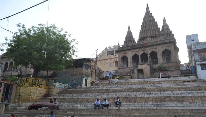 Assi ghat is one of the most significant religious places in Varanasi